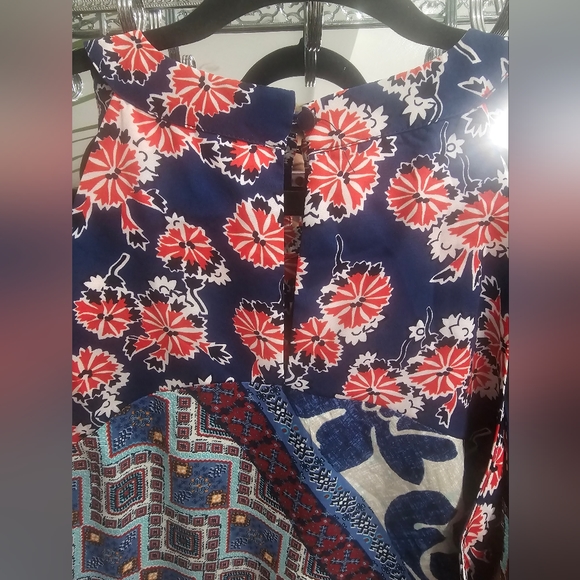 Monteau patterned summer Dress XL - Picture 5 of 7